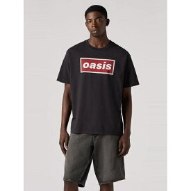 LEVI’S(R) x OASIS DECA LOGO Tシャツ ブラック ／リーバイス（Levi’s）