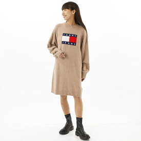 フラッグセーターワンピース／トミー ジーンズ（TOMMY JEANS）