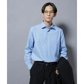 「N shirt」Anti Soaked(R)汗染み防止セミワイドカラーシャツ長袖／ナノユニバース（NANO universe）