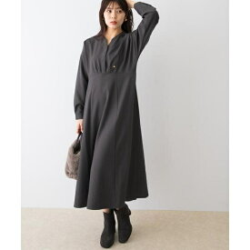 『UR TECH SMOOTHLUXE』F by ROSSO　キーネックワンピース／アーバンリサーチ ロッソ（URBAN RESEARCH ROSSO）