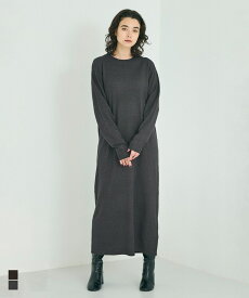 マキシニットワンピース 全2色／コカ（coca）