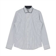 【透け防止】 ワイド 長袖 形態安定 レディースシャツ／ブリックハウス（BRICKHOUSE）