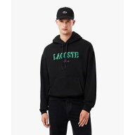 シャギーブランドネームロゴスウェットフーディー／ラコステ（LACOSTE）