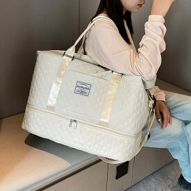 キルティング2WAYボストンバッグ／ドゥーベル（Doux Belle）