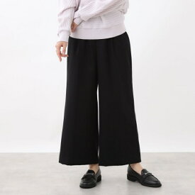 【腰周りすっきり◎】ワイドクロップドパンツ／リフレクト（Reflect）