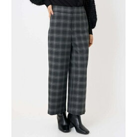 [小さいサイズ][定番人気]ストレッチ裏起毛ワイドパンツ／ミッシェルクラン（MICHEL KLEIN）