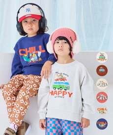 ラグランOUTDOORプリントトレーナー／マーキーズ（MARKEY'S）