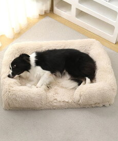もこもこソファ風　ペットベッド　大型／アイモハ（aimoha）