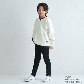 フェイクレイヤード 裏起毛トレーナー／ディフィット（D.FIT）