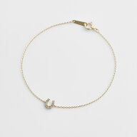 K10ダイヤモンドブレスレット(0.05ct)／アガット（agete）