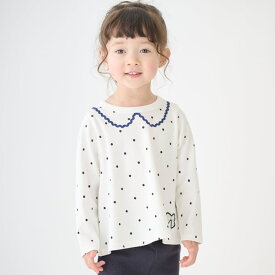 【プティプラ】GIRLS長袖Tシャツ／プティマイン（petit main）