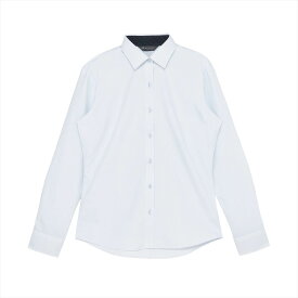 【透け防止】 ワイド 長袖 形態安定 レディースシャツ／ブリックハウス（BRICKHOUSE）