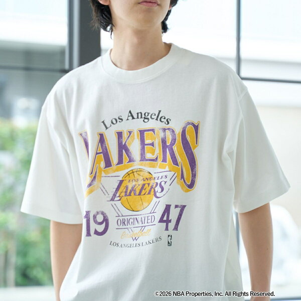 NBA別注ヴィンテージライクプリントTシャツ／コーエン（coen）