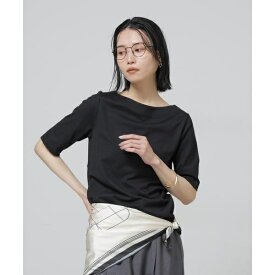 【汗染み防止/UVカット/制菌加工】Anti Soaked(R) 汗染み防止ボートネックTシャツ／ナノユニバース（NANO universe）