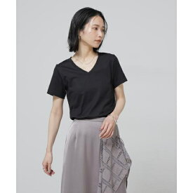 【汗染み防止/UVカット/制菌加工】Anti Soaked(R) 汗染み防止VネックTシャツ／ナノユニバース（NANO universe）
