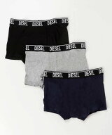 DIESEL ブランドロゴボクサーパンツアンダーウェア3枚セット／ディーゼル（DIESEL）