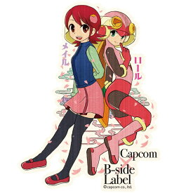 ロックマンエグゼ_CAPCOM×B-SIDEステッカー メイル＆ロール(桜)／colleize（colleize）