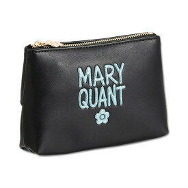 グリッターペイントロゴ 舟型ティッシュケース／マリークワント（MARY QUANT）