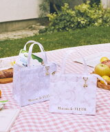 【保冷機能付き】リボン柄保冷バッグ／メゾン ド フルール（Maison de FLEUR）