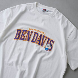 BEN DAVIS（ベンデイビス）裾リブプリントTシャツ／コーエン（coen）
