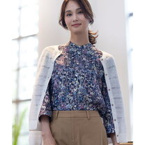 楽天市場】リバティ ブラウス（サイズ（S/M/L）3L）の通販