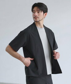 2点セット機能性半袖シャツ/ノーカラーシャツ＆ロングパンツセットアップ／スプートニクス（SPUTNICKS）