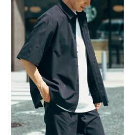 『接触冷感/速乾/イージーケア』WINDY MESH ショートスリーブ シャツ／アイテムズ アーバンリサーチ（ITEMS URBAN RESEARCH）