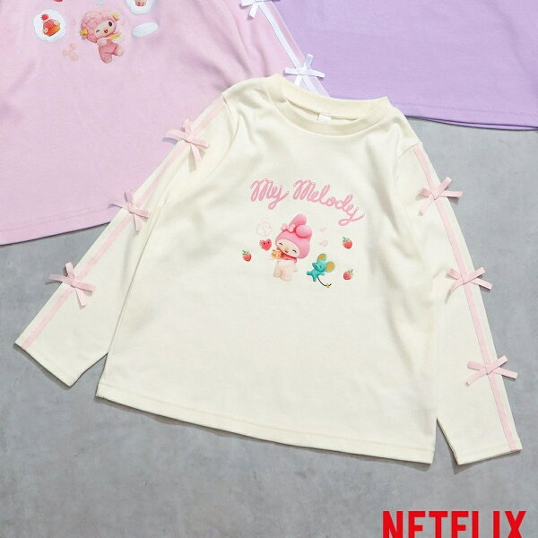 NETFLIX MYMELODY＆KUROMI 転写Tシャツ ／アプレ レ クール（apres les cours）