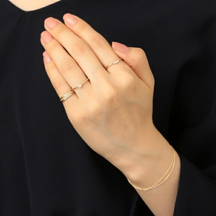 楽天市場 K10ygピンキーリング アガット Agete 丸井 マルイ 楽天市場店