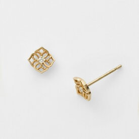 K10ダイヤモンドピアス／アガット（agete）