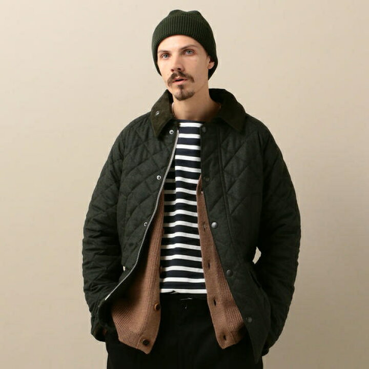 楽天市場】Barbour： 別注 キルティング／ウール ビデイル 