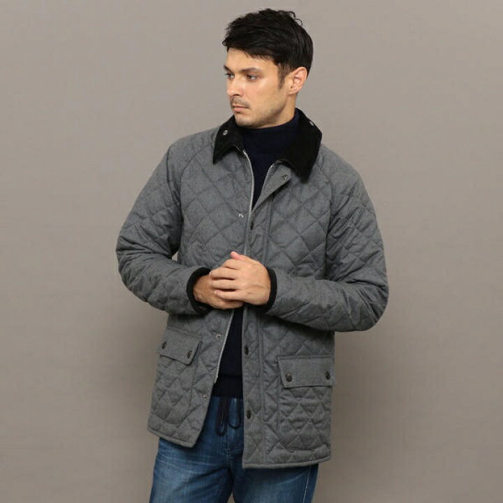 楽天市場】Barbour： 別注 キルティング／ウール ビデイル 