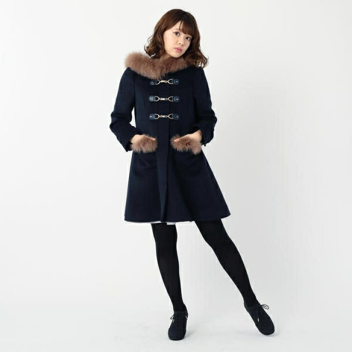 楽天市場 ｓｗｅｅｔダッフルポケットファーコート ロディスポット Lodispotto 丸井 マルイ 楽天市場店