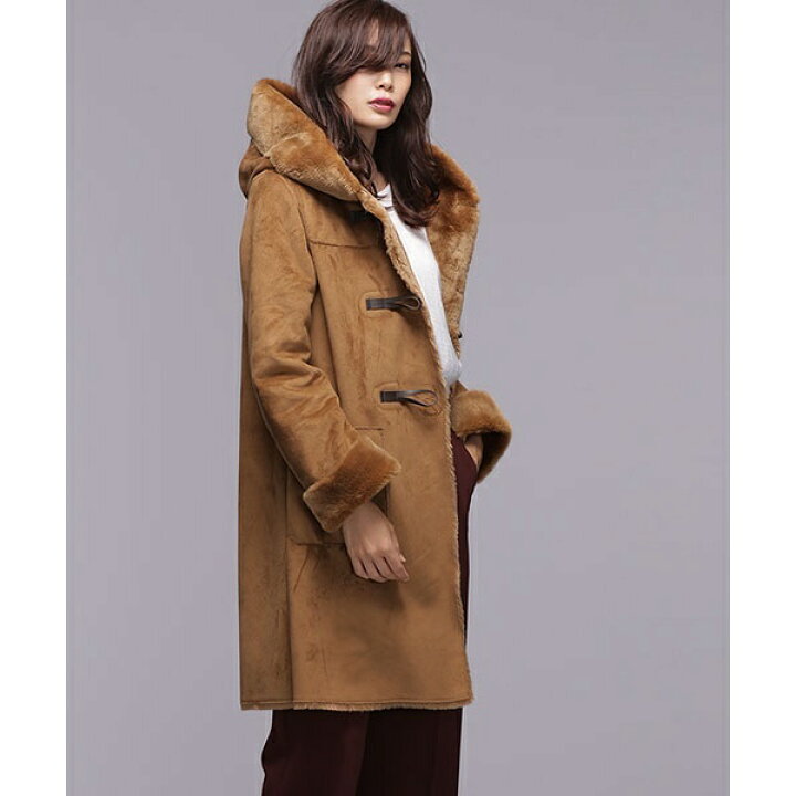 楽天市場】ﾌｪｲｸﾑｰﾄﾝﾀﾞｯﾌﾙｺｰﾄ／ナノ・ユニバース（レディース）（nano 