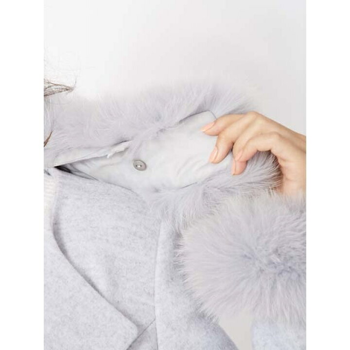 楽天市場】ファー付ガウンコート=／セシルマクビー（CECIL McBEE 