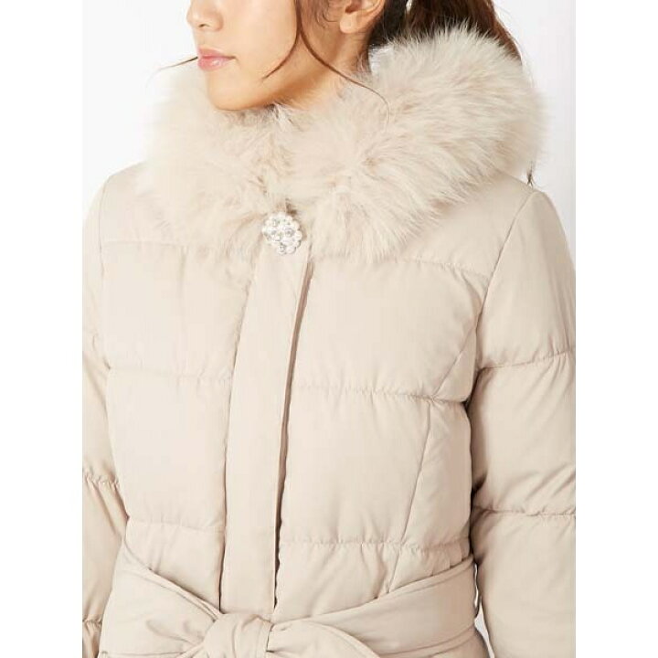 楽天市場】ファー付ダウンコート=／セシルマクビー（CECIL McBEE 