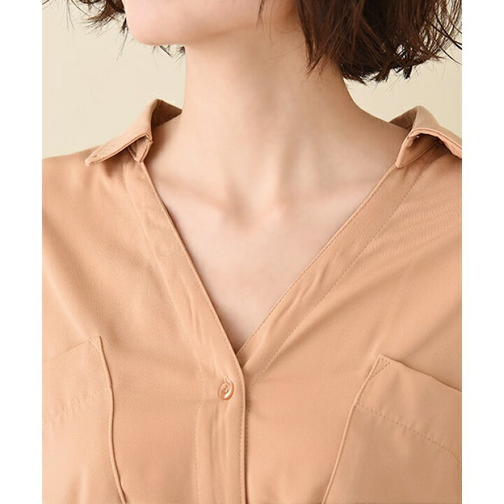 楽天市場 ベルト付き ロングシャツワンピース Philter Luzllena ラズレナ Luz Llena 丸井 マルイ 楽天市場店