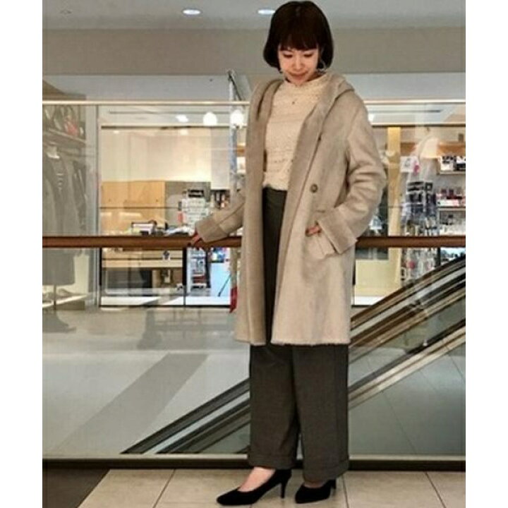 楽天市場】フェイクムートンロングコート／キャサリンロス（KATHARINE