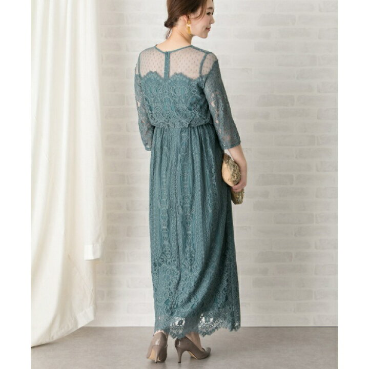 楽天市場】レディスワンピース(troisiemechaco ドットチュール×パネル  