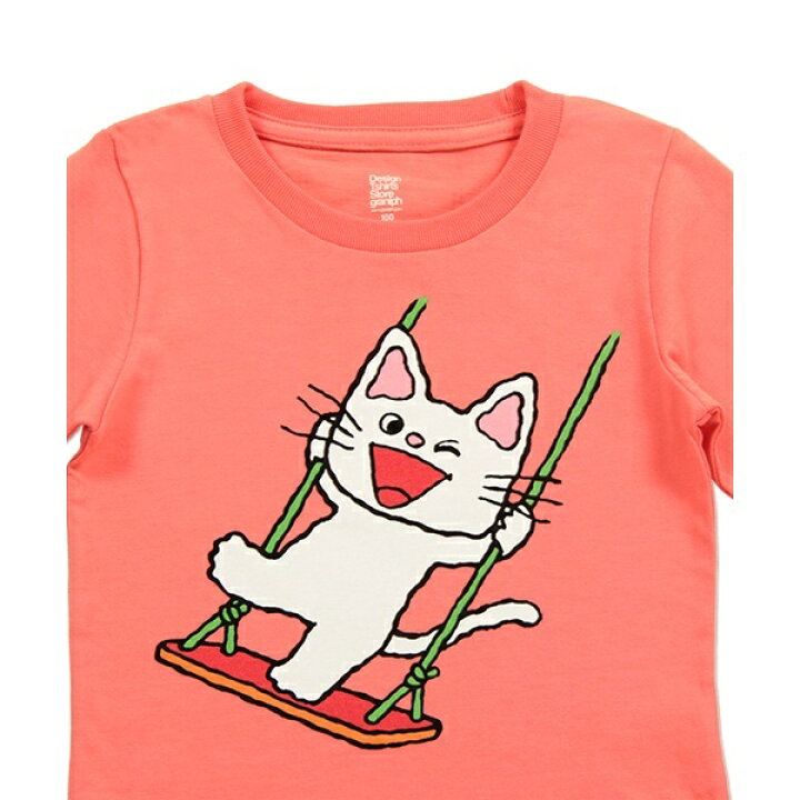 楽天市場】【キッズ】キッズロングスリーブTシャツ/ノンタン(ぶらんこ 