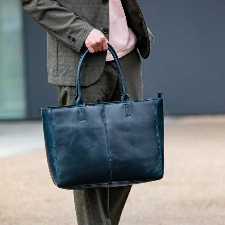 楽天市場 ｓｃ スムースレザー トートバッグ シップス メンズ Ships 丸井 マルイ 楽天市場店