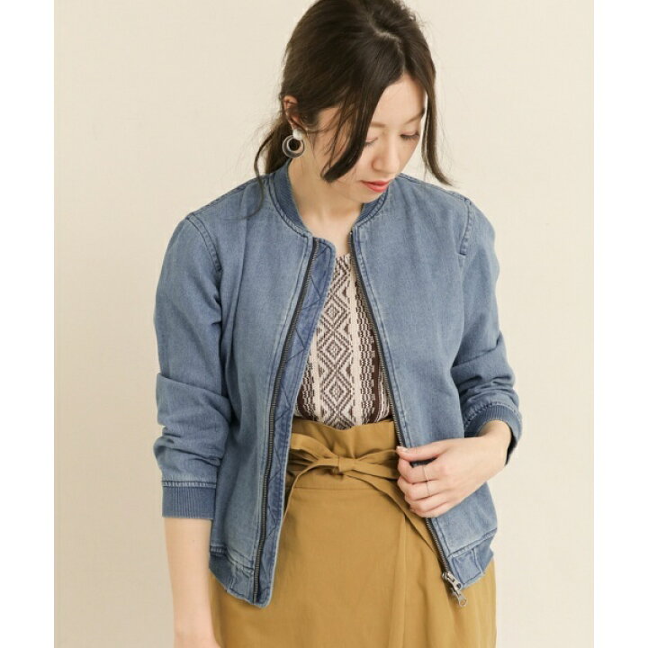楽天市場 レディスブルゾン デニムジップアップブルゾン アーバンリサーチ サニーレーベル レディース Urban Research Sonny Label 丸井 マルイ 楽天市場店