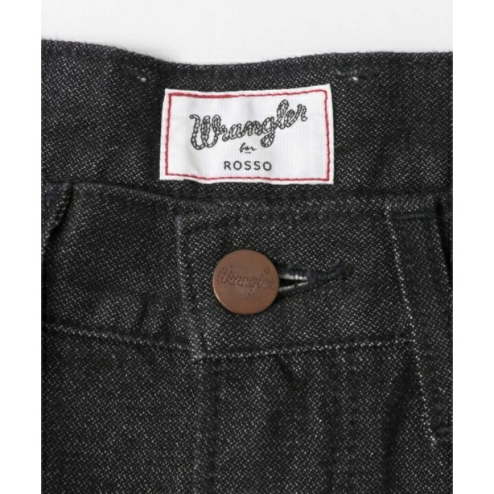 楽天市場】レディススカート(Wrangler×ROSSO ＜別注＞ブロークンデニム  