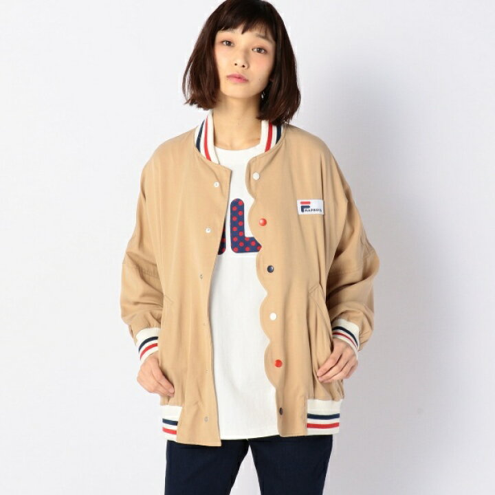 楽天市場】FILA×FRAPBOISブルゾン／フラボア 