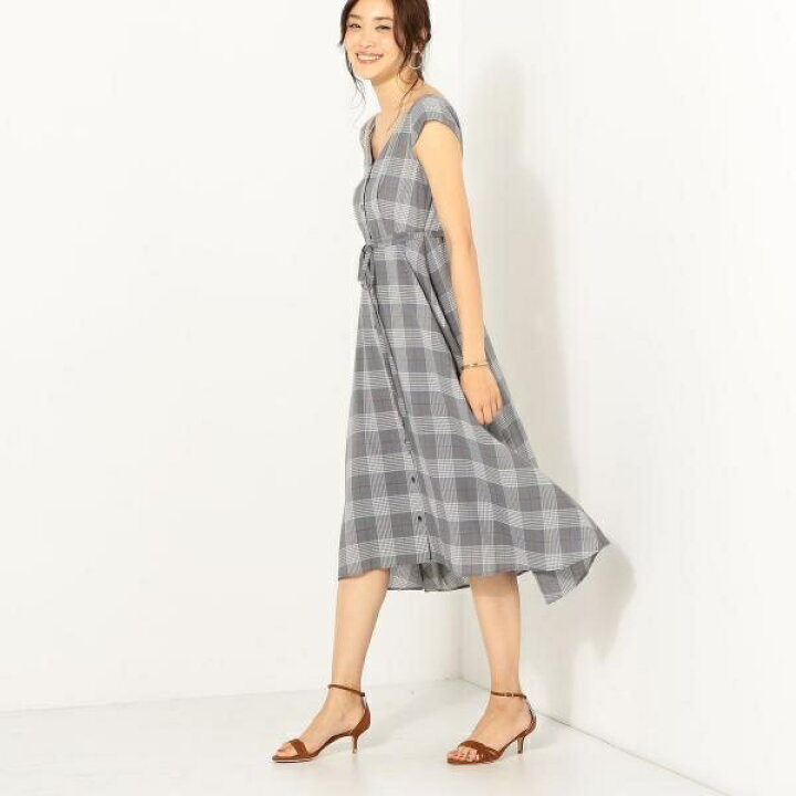 楽天市場 ｊｏｃ ｃ ｌｙ グレンチェック フレアワンピース ジュエルチェンジズ Jewel Changes 丸井 マルイ 楽天市場店