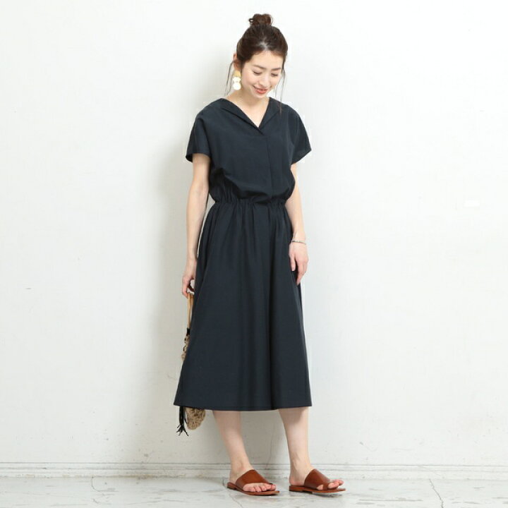 楽天市場 ｂｙ オープンカラーフレンチスリーブワンピース 手洗い可能 ビューティ ユース ユナイテッドアローズ レディス Beauty Youth 丸井 マルイ 楽天市場店