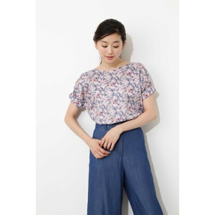 楽天市場 洗える ｌｉｂｅｒｔｙコラボ ハイジメドーブラウス ナチュラルビューティーベーシック Natural Beauty Basic 丸井 マルイ 楽天市場店