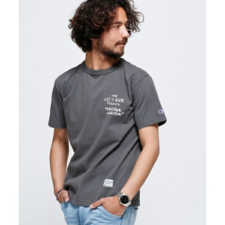楽天市場 Champion Let It Ride 別注ｕｓａｔｅｅ半袖２ ナノ ユニバース メンズ Nano Universe 丸井 マルイ 楽天市場店