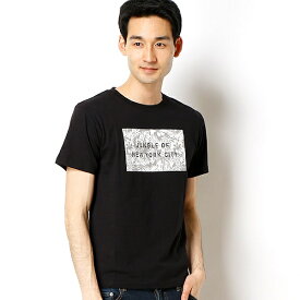【WEB限定】ボタニカルBOX　NYCプリントTシャツ／アドポーション（ADOPOSION）