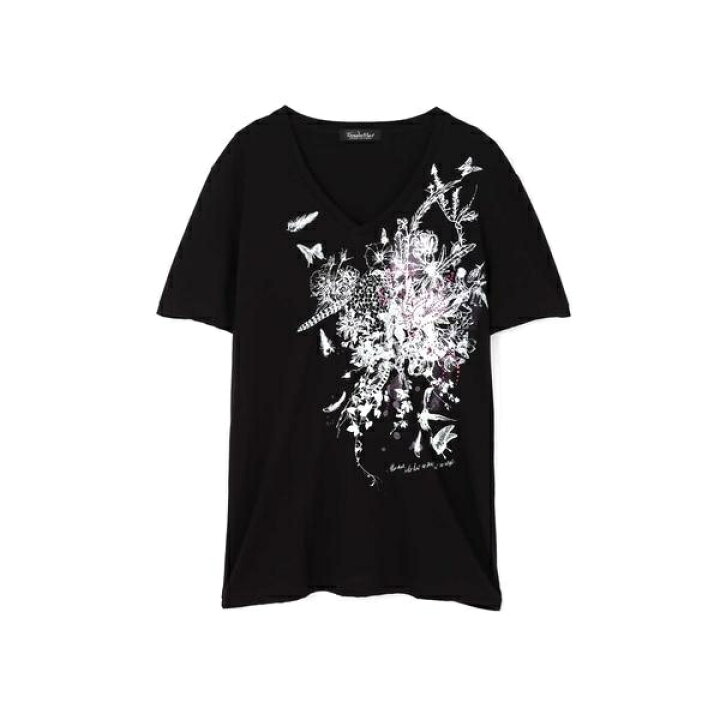 楽天市場】TORNADO MART∴フラワーバタフライプリントTシャツ 
